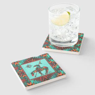 Ende des Stein-Untersetzer Steinuntersetzer