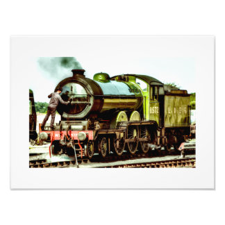 Ende des Tages auf der North Norfolk Railway (#1) Fotodruck