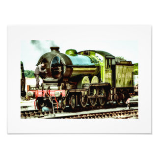 Ende des Tages auf der North Norfolk Railway (#3) Fotodruck