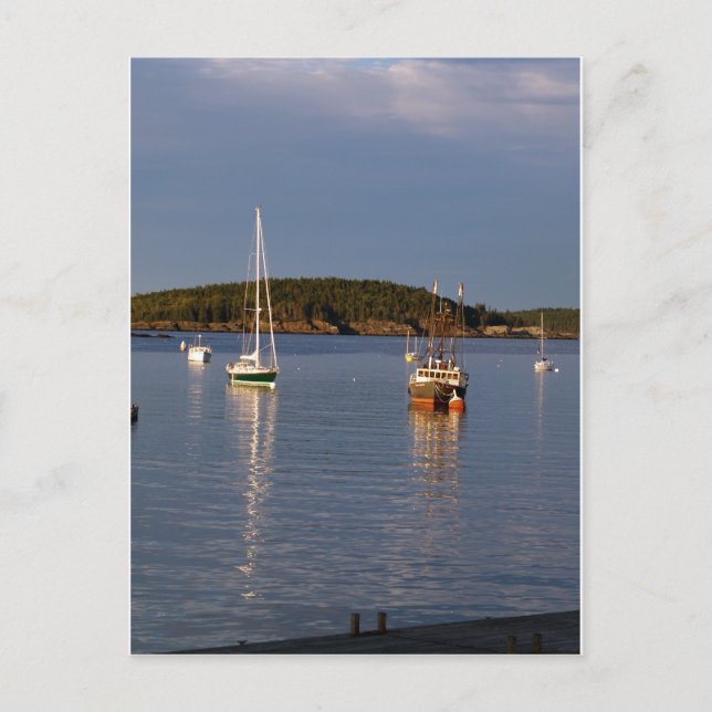 Ende des Tages Postkarte (Vorderseite)