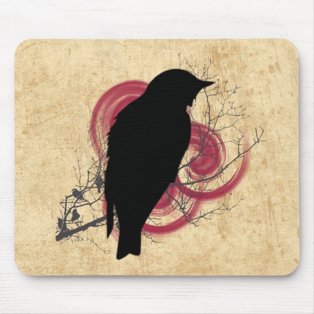 Ende des TagesBeobachters gotisches Mousepad (Vorne)