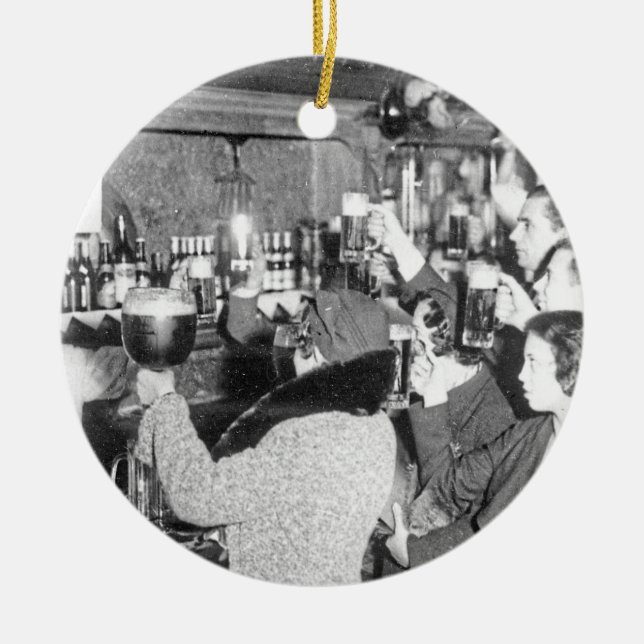 Ende des Verbots - Abschied von 18. Änderung Keramik Ornament (Vorne)