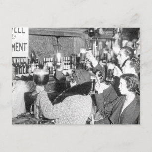 Ende des Verbots - Abschied von 18. Änderung Postkarte