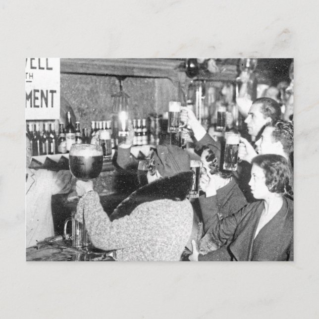 Ende des Verbots - Abschied von 18. Änderung Postkarte (Vorderseite)