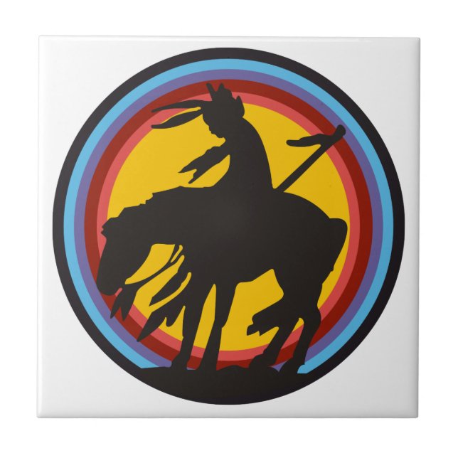 Ende des Weges Fliese (Vorderseite)