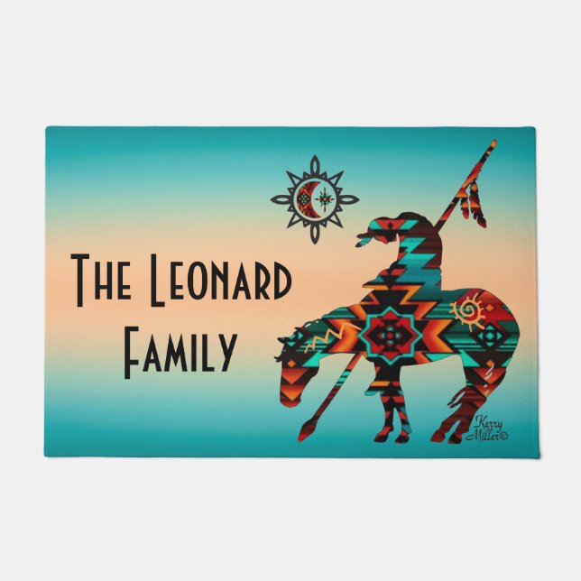 Ende des Weges Fußmatte (Vorderseite)