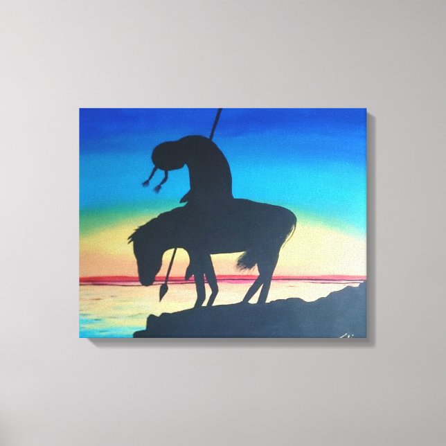 Ende des Weges Leinwanddruck (Vorderseite)