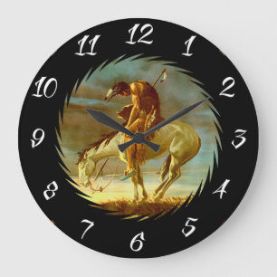ENDE DES ZUGES GROßE WANDUHR