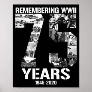 Ende Des Zweiten Weltkriegs 75. Jahrestag 1945 202 Poster
