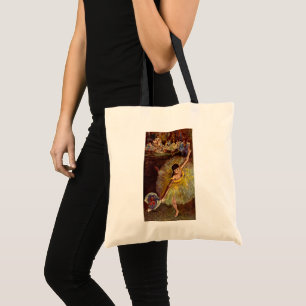 Ende einer Arabesque von Edgar Degas, Vintage-Ball Tragetasche