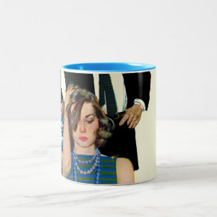 Ende einer Ehe Zweifarbige Tasse