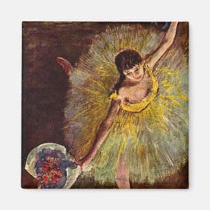 Ende eines Arabesken von Edgar Degas, Vintages Bal Magnet