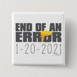 Ende eines Fehler-Knopfes Button