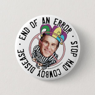 Ende eines Fehler-Knopfes Button