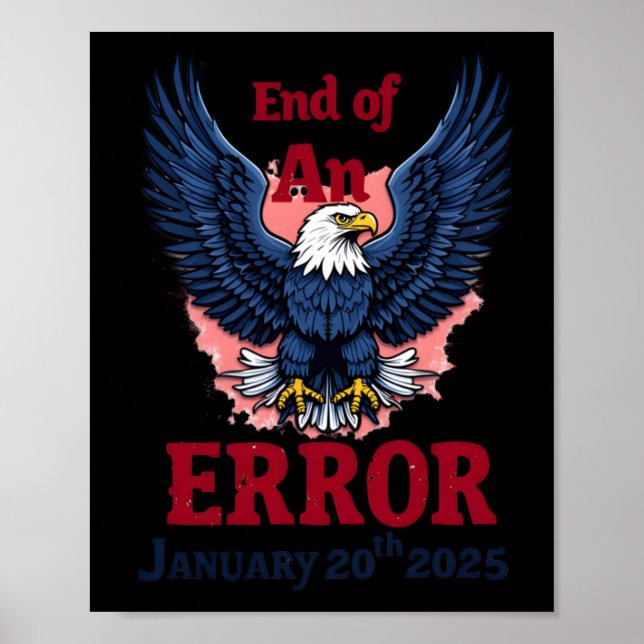 Ende eines Fehlers 20. Januar Poster (Vorne)