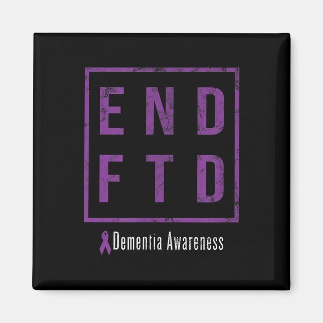 Ende FTD, erschütternde Frontotemporale Demenz Awa Magnet (Vorne)