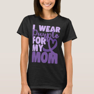 Ende Heimer Ich Trage Lila Für Meine Mutter Demenz T-Shirt