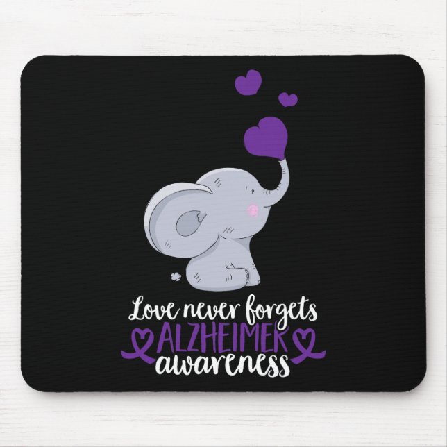 Ende Heimer Liebe vergisst Heimerheimer Bewusstsei Mousepad (Vorne)