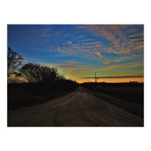 "Ende November" Fotodruck