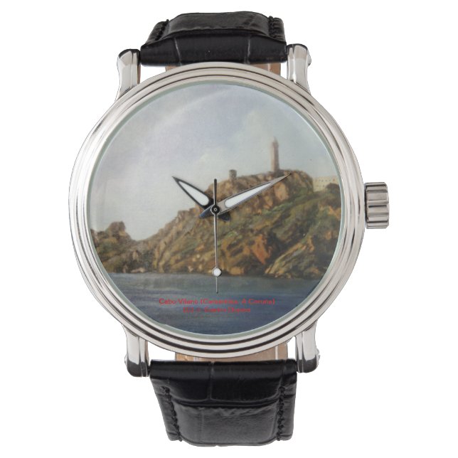 Ende Vilano (Camariñas. Zu Coruña) Armbanduhr (Vorderseite)