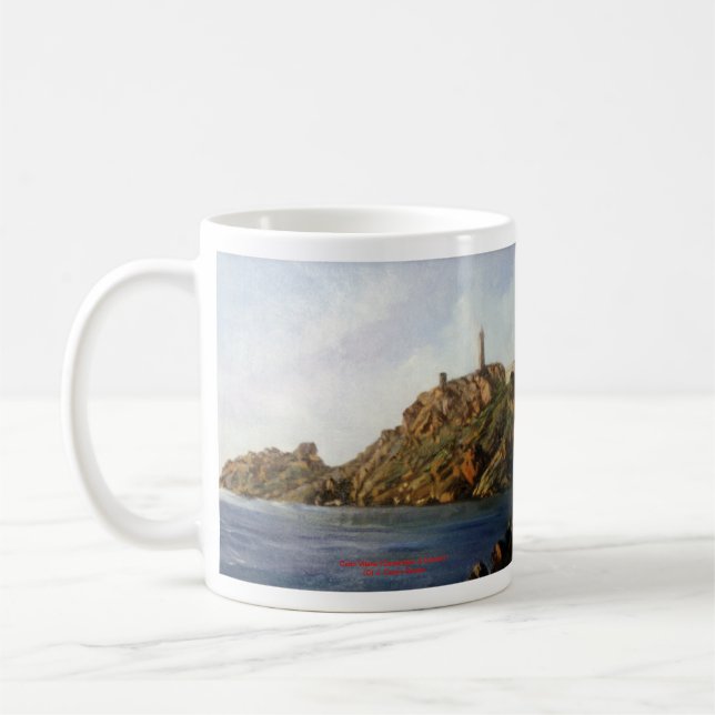 Ende Vilano (Camariñas. Zu Coruña) Kaffeetasse (Links)