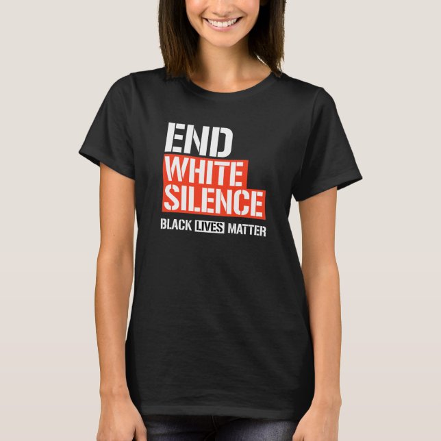 ENDE WEISSE SILENCE T-Shirt (Vorderseite)