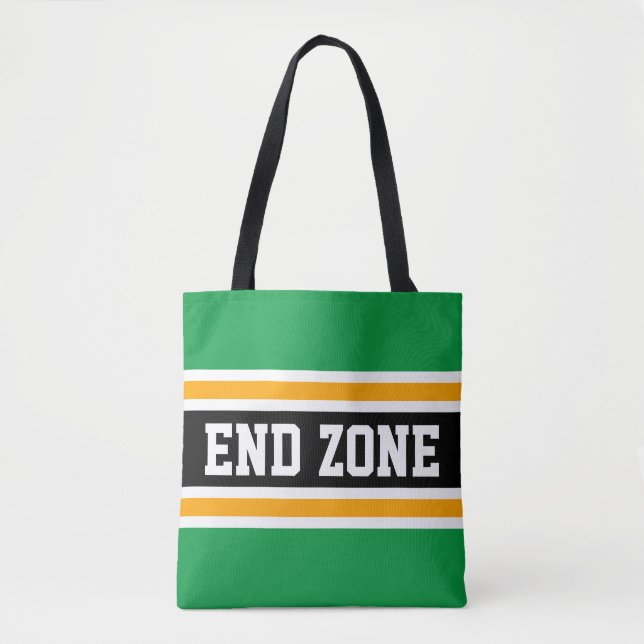 ENDE ZONE Fett Bright Green Yellow Black Strips (Vorderseite)
