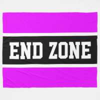 ENDE ZONE Hellrosa Schwarz-weiße Sportstreifen