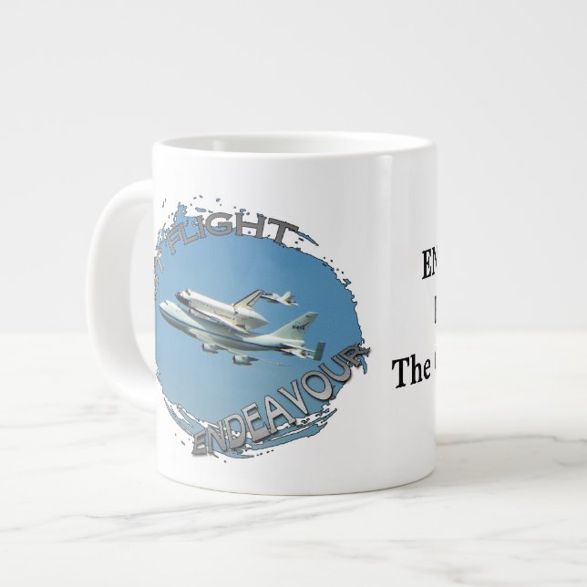 Endeavour Jumbo Tasse! Jumbo-Tasse (Vorderseite Links)