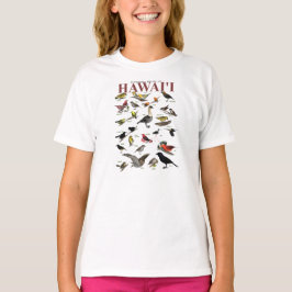 Endemische Vögel von Hawai'i T-Shirt