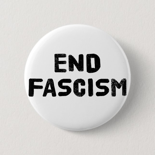 Enden-Faschismus Button (Vorderseite)