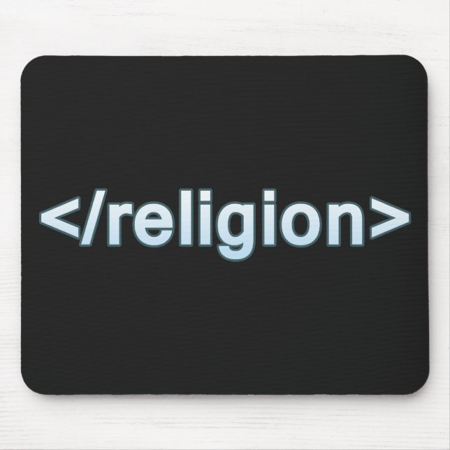 Enden-Religion Mousepad (Vorne)