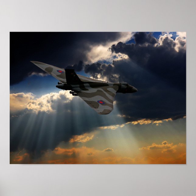 Endflug XH558 Poster (Vorne)