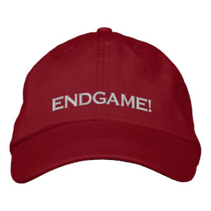 "ENDGAME!", PC-SPIELSPIELER-GAP BESTICKTE KAPPE