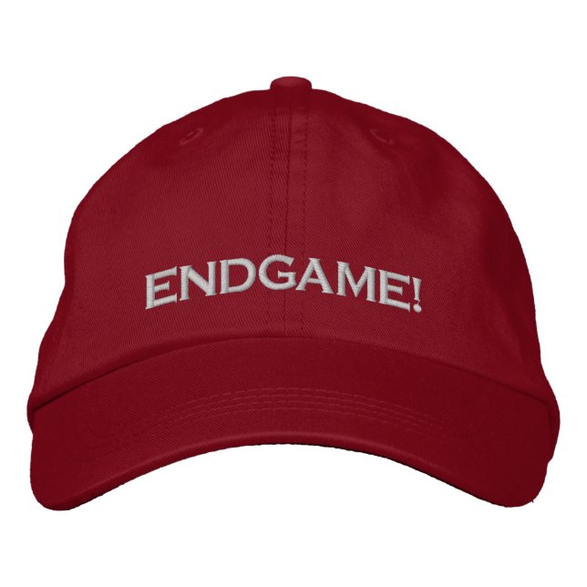 "ENDGAME!", PC-SPIELSPIELER-GAP BESTICKTE KAPPE (Vorderseite)