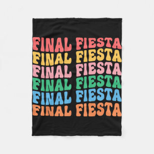 Endgültige Fiesta Braut Squad passende Junggeselli Fleecedecke