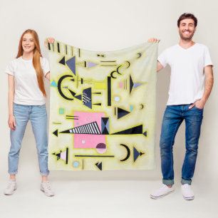 Endgültige Rosy, Wassily Kandinsky Fleecedecke