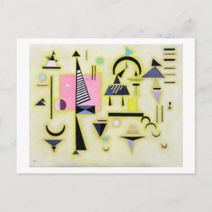 Endgültige Rosy, Wassily Kandinsky Postkarte