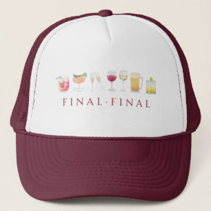 Endgültige Trucker-Mütze Truckerkappe