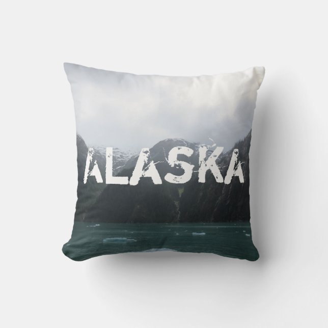 Endicott-Arm-Fjord-Kissen Kissen (Vorderseite)