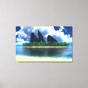 Endless Blue (2014) Leinwanddruck