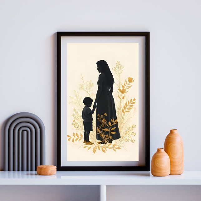 Endless Embrace – Mother and Child IV Poster (Von Creator hochgeladen)
