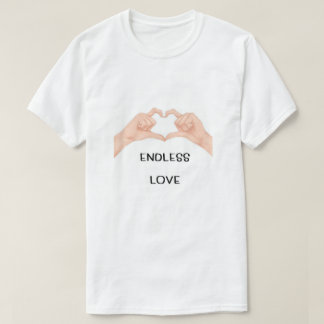 Endless Love Herz Hände T-Shirt