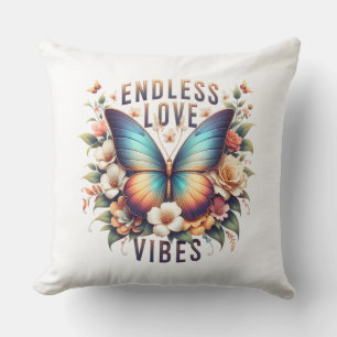 Endless Love Vibes Schmetterling Art-96281 Kissen