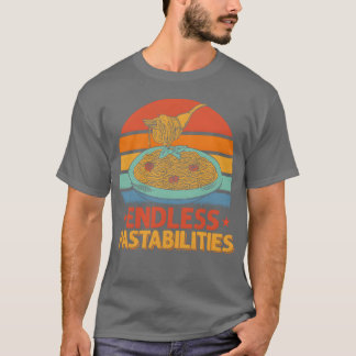 Endless Pastabilities Pasta Lover Italian Food vin T-Shirt