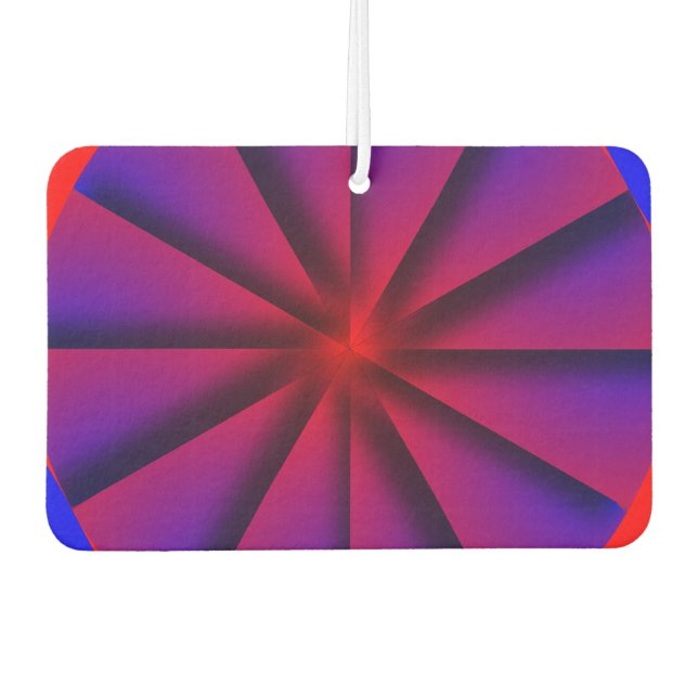 Endless Pinwheel von Kenneth Yoncich Autolufterfrischer (Vorderseite)