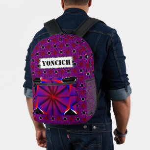 Endless Pinwheel von Kenneth Yoncich Bedruckter Rucksack