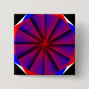 Endless Pinwheel von Kenneth Yoncich Button