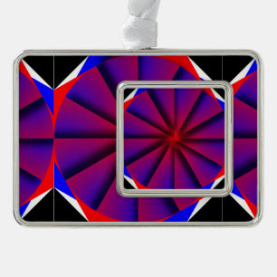 Endless Pinwheel von Kenneth Yoncich Rahmen-Ornament Silber