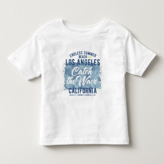 Endless Summer– Los Angeles Catch the Wave Kleinkind T-shirt (Vorderseite)